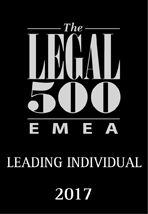 The Legal 500 EMEA Leading Individual 2017