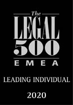 The Legal 500 EMEA Leading Individual 2020